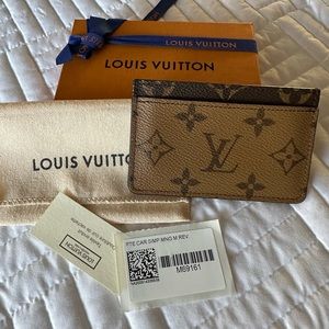 Louis Vuitton Reverse Monogram Credit card holder